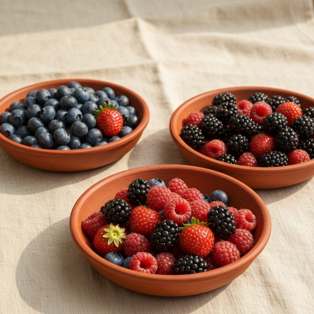 Baies sauvages et cultivées